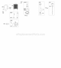 Lubrication Diagram and Parts List for 49L977-0110-G1  Briggs and Stratton Engine